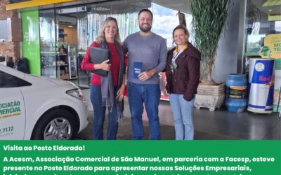 ACESM em parceria com a FAPESP, visita empresas da nossa região