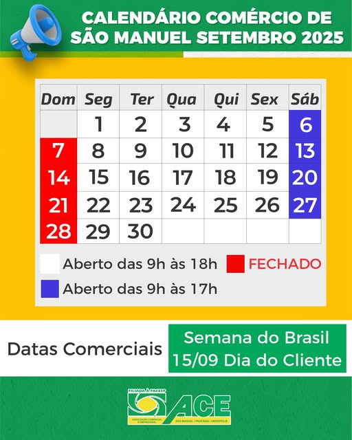 Setembro marca o Mês do Cliente