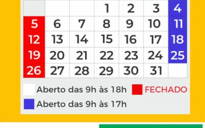 Calendário Mês de Outubro