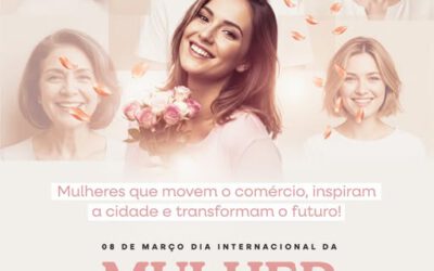 Feliz dia da Mulher