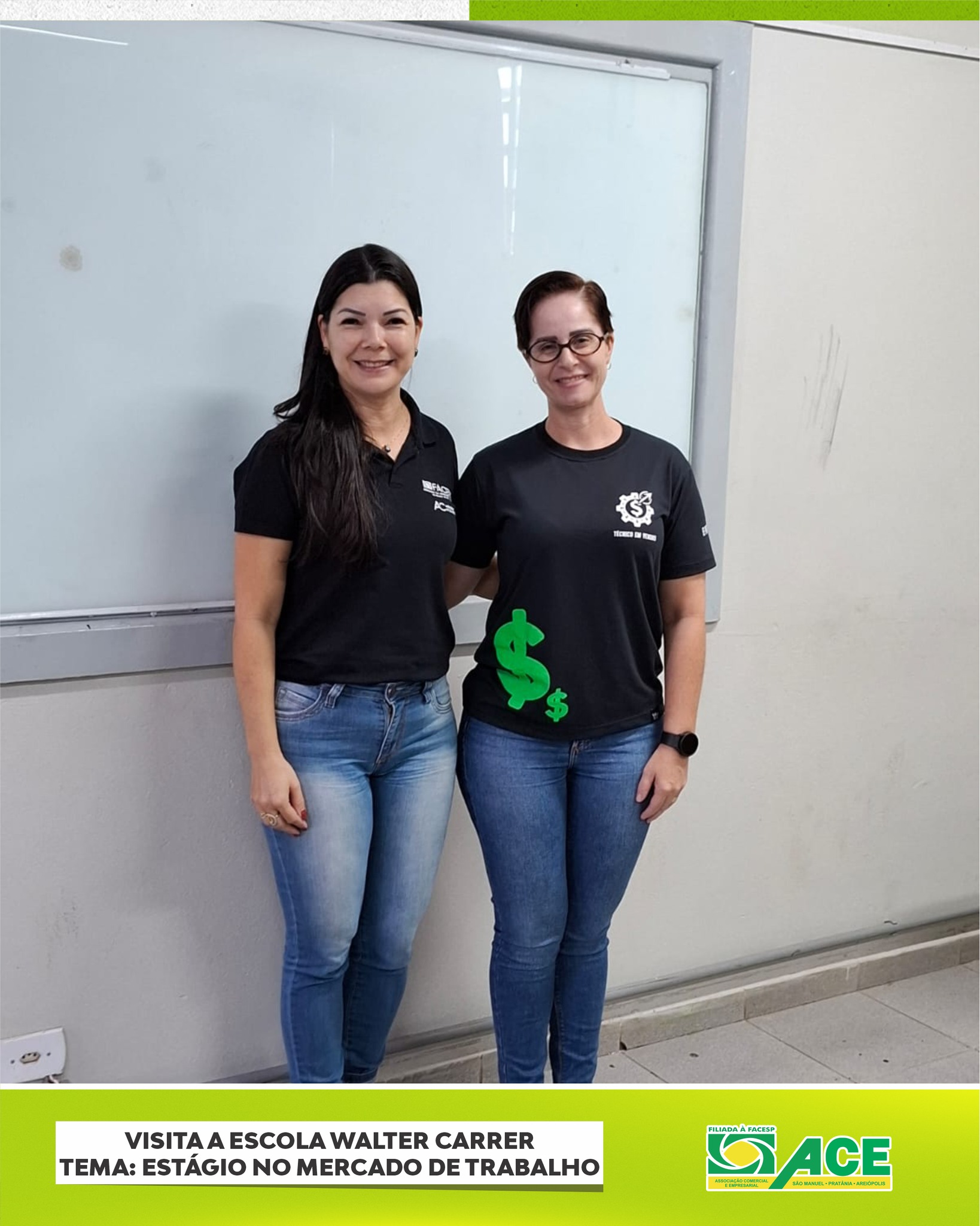 Visita à Escola Walter Carrer