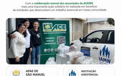 Doações pela ACESM